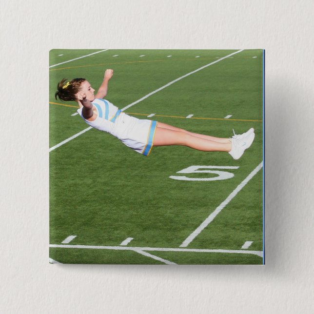 Cheerleader button (Front)