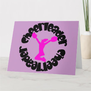 Cheerleader Card