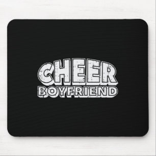 Cheerleader Cheer Boyfriend Cheerleading Bf Men Bo Mouse Pad