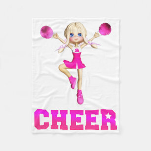 Cheerleader Cheer Fleece Blanket