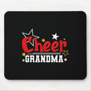 Cheerleader Cheerleading Cheer Grandma  Mouse Pad