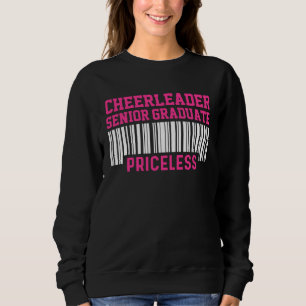 Cheerleader Cheerleading Cheering Senior Graduatio Sweatshirt