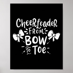 Cheerleader Cheerleading Poster
