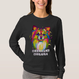 Cheerleader Chihuahua  Chiwawa Humour Toy Breed T-Shirt