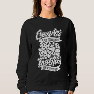 Cheerleader Couple Cheercaptain  Cheerleading Sweatshirt
