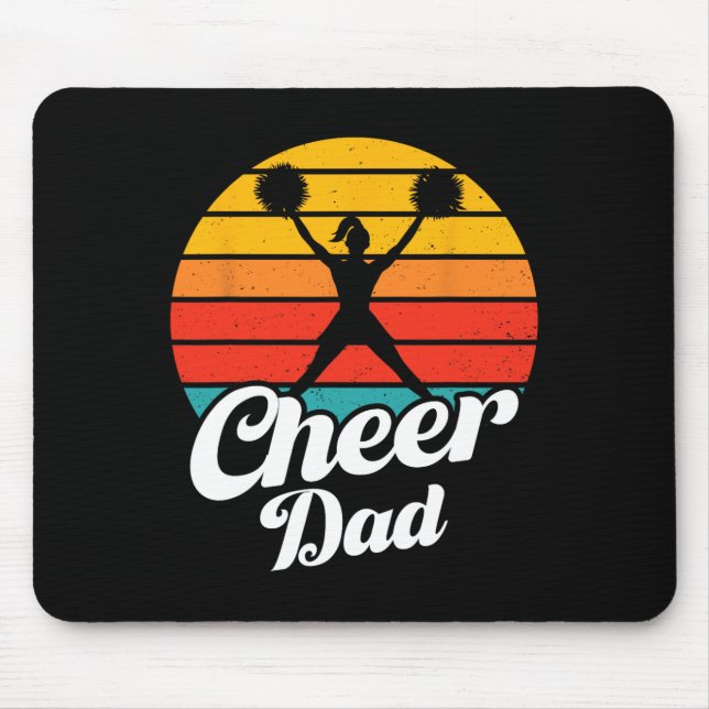 Cheerleader Dad Cheerleading Cheer Dad  Mouse Pad (Front)