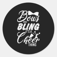 Cheerleader Dance Bows And Bling Its A Cheer Thing