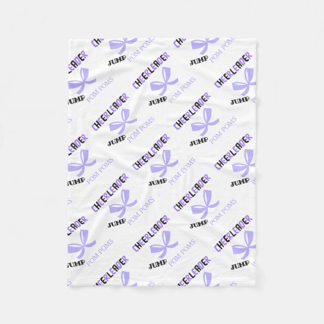 Cheerleader Dance Fleece Blanket (Front)