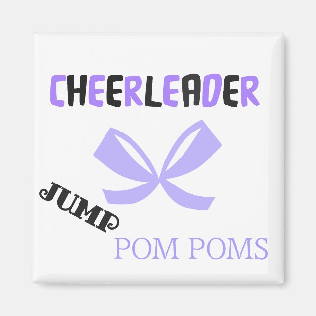 Cheerleader Dance Magnet (Front)