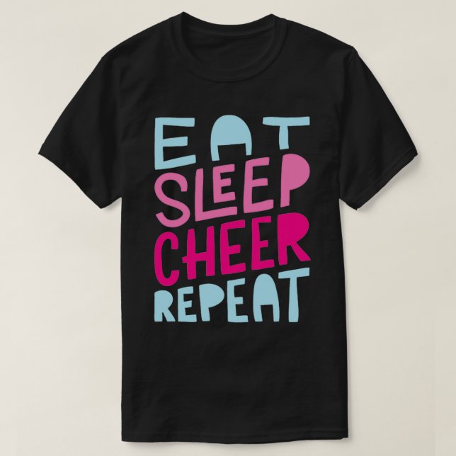 Cheerleader Dancing Sports Fan Gymnastics Athlete T-Shirt (Design Front)