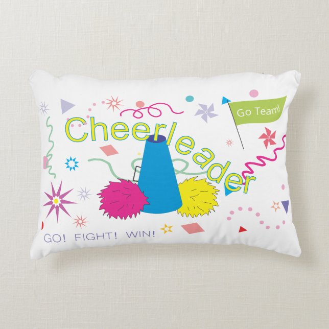 Cheerleader  decorative cushion (Front)