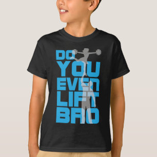 Cheerleader Do You Even Lift Bro Funny Cheerleadin T-Shirt