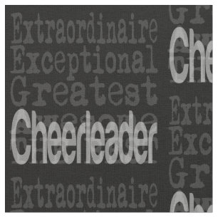 Cheerleader Extraordinaire Fabric