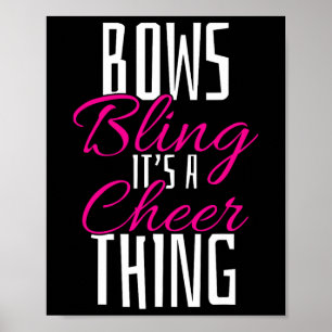 Cheerleader Gift Cheerleading Poster