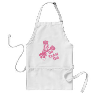 Cheerleader Go Team Standard Apron