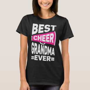 Cheerleader Grandma Cheerleading Best Cheer Grandm T-Shirt