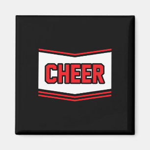 Cheerleader Halloween Costume Cheerleading Kids Gi Magnet