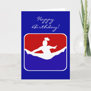 Cheerleader Holiday Card