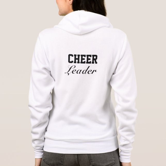 Cheerleader Hoodie Jacket (Back)