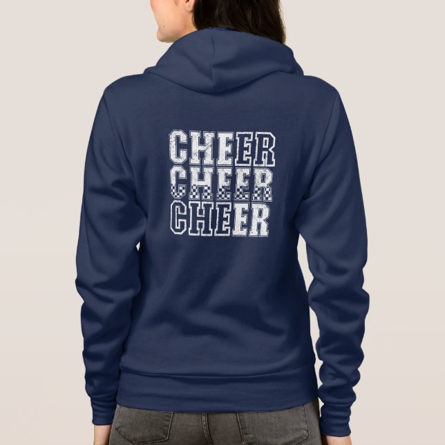 Cheerleader Hoodie Jacket (Back)