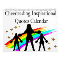 CHEERLEADER INSPIRATIONAL QUOTES CALENDAR