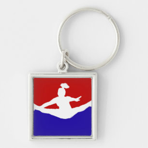 Cheerleader Key Ring