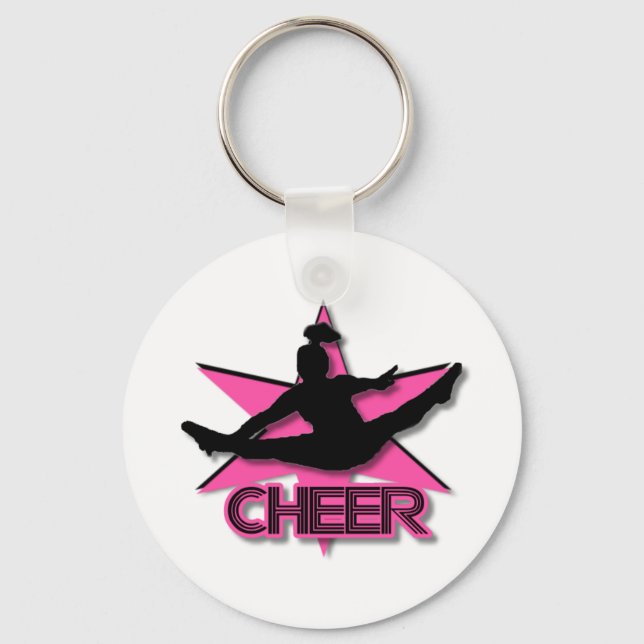 Cheerleader Key Ring (Front)
