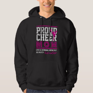 Cheerleader Mother Cheer Mama Parents Proud Cheer Hoodie