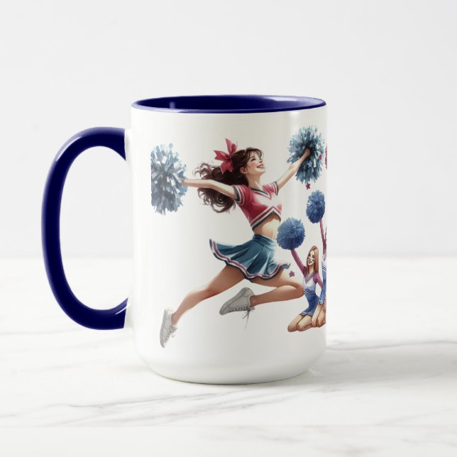 Cheerleader  mug (Left)