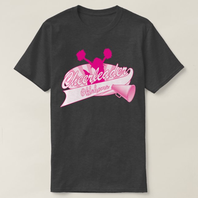 Cheerleader Oklahoma T-Shirt (Design Front)
