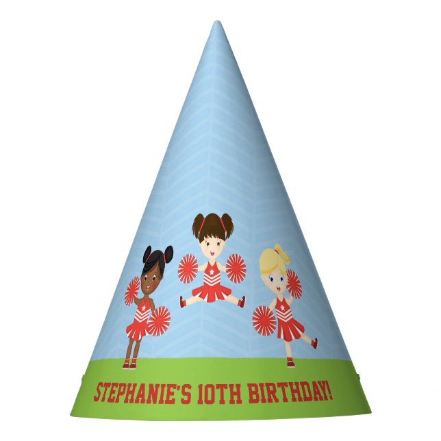 Cheerleader Party Hat (Front)