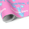 Cheerleader Personalised Wrapping Paper with NAME