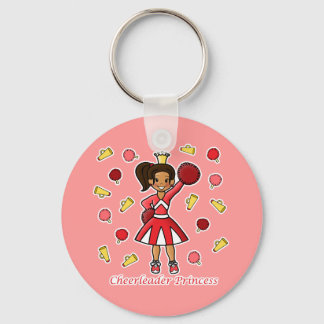 Cheerleader Princess Key Ring