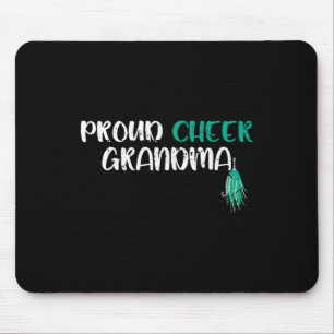 Cheerleader Proud Cheer Grandma Cheerleading Mouse Pad