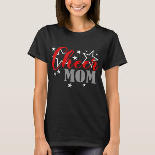 Cheerleader Proud Cheer Mum Pride Sports Supporter T-Shirt