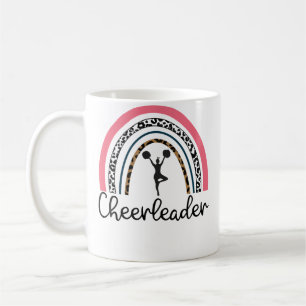 Cheerleader Rainbow Cheerleading Competition Team Coffee Mug