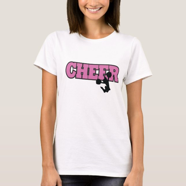 cheerleader short sleeve t-shirt (Front)