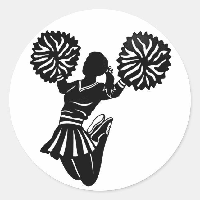 Cheerleader stickers (Front)