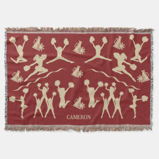 Cheerleader Throw Blanket