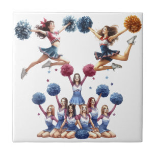 Cheerleader tile