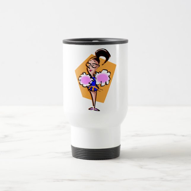 Cheerleader Travel Mug (Center)