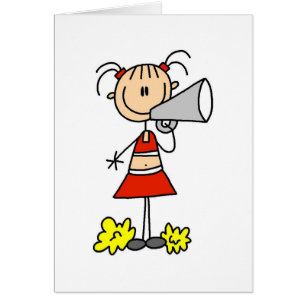 Cheerleader with Megaphone