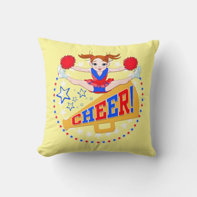Cheerleaders Cheer Cushion (Front)