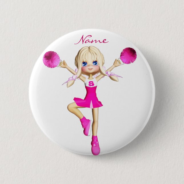 Cheerleaders Gonna Cheer Thunder_Cove 6 Cm Round Badge (Front)