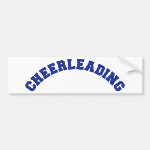 Cheerleading Bumper Sticker