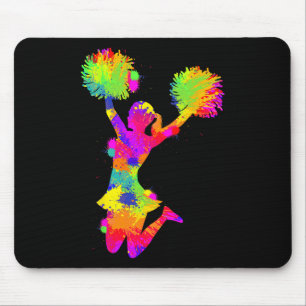 Cheerleading Cheer Cheerleader Girls Kids Mouse Pad