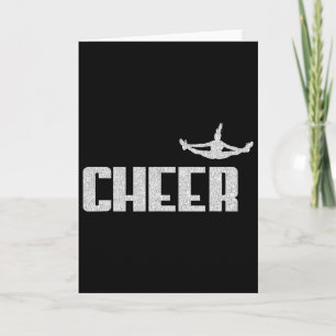 Cheerleading Cheer Coach Mum Dad Cheerleader Gift  Card
