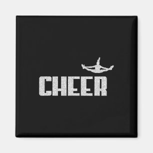 Cheerleading Cheer Coach Mum Dad Cheerleader Gift Magnet