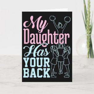 Cheerleading Cheer Mum Ckspot - My Daughter Has Yo Card