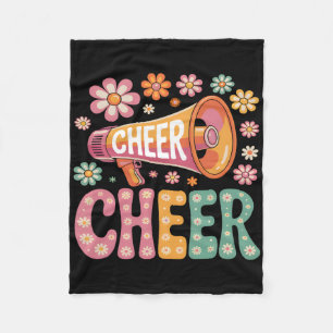 Cheerleading Cheer Team Cheerleader  Fleece Blanket